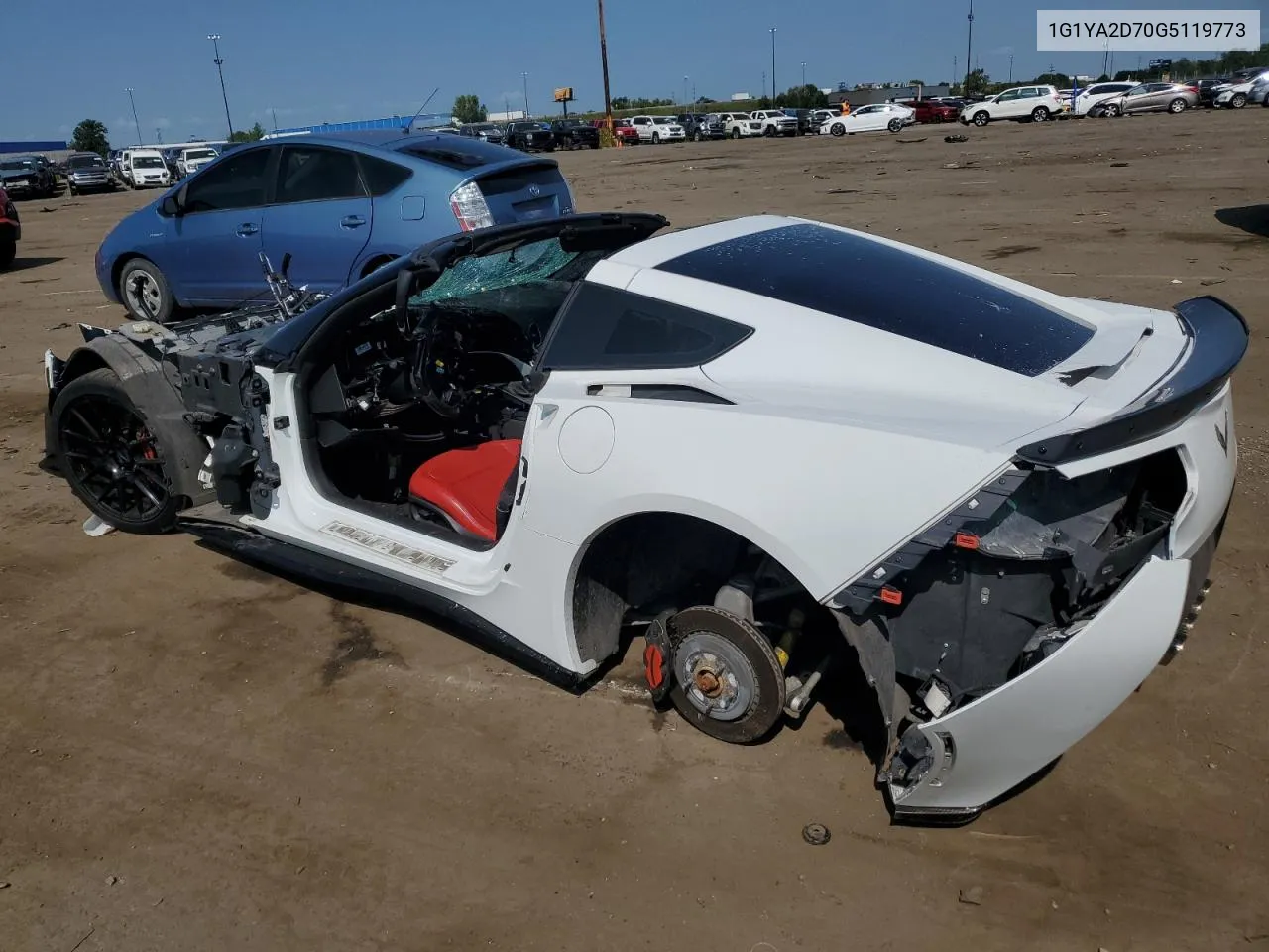 2016 Chevrolet Corvette Stingray 1Lt VIN: 1G1YA2D70G5119773 Lot: 68623864