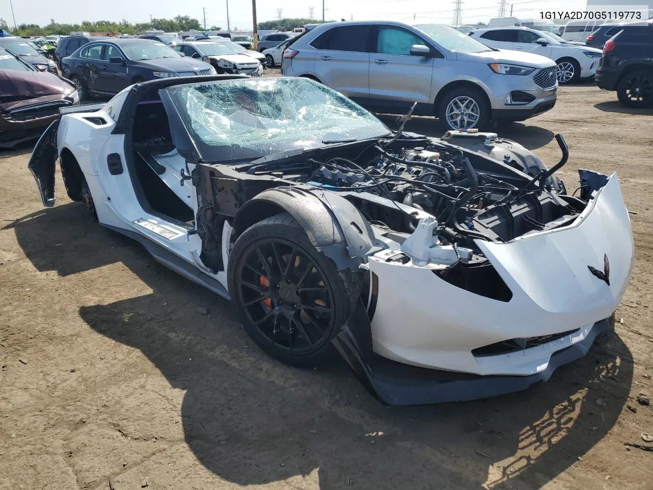 2016 Chevrolet Corvette Stingray 1Lt VIN: 1G1YA2D70G5119773 Lot: 68623864