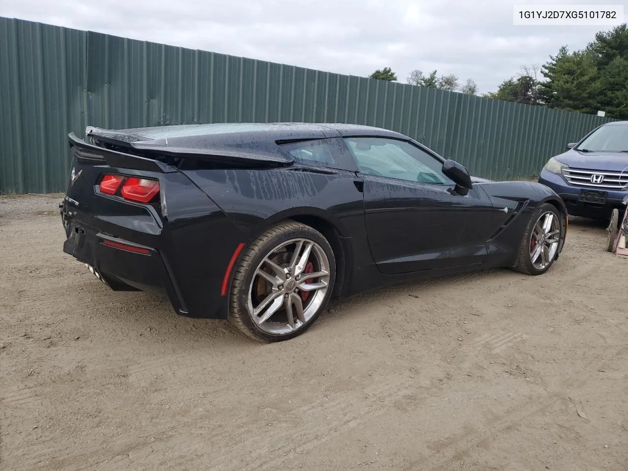 2016 Chevrolet Corvette Stingray Z51 2Lt VIN: 1G1YJ2D7XG5101782 Lot: 68882074