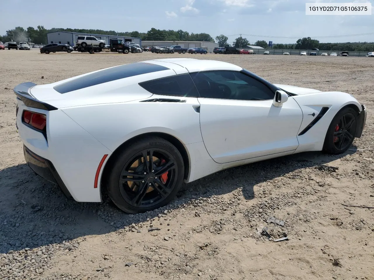 2016 Chevrolet Corvette Stingray 2Lt VIN: 1G1YD2D71G5106375 Lot: 69042794