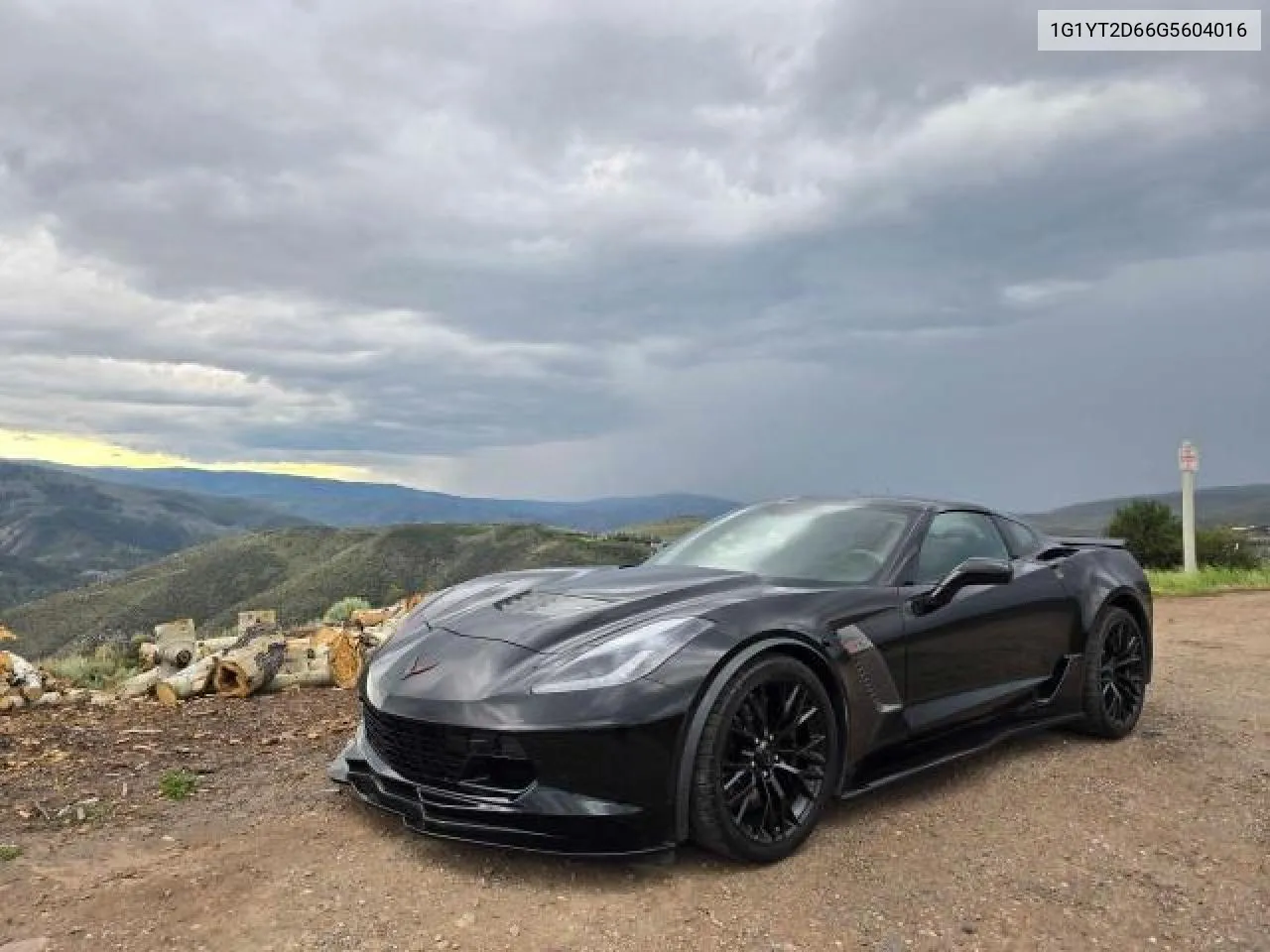 2016 Chevrolet Corvette Z06 3Lz VIN: 1G1YT2D66G5604016 Lot: 70346924