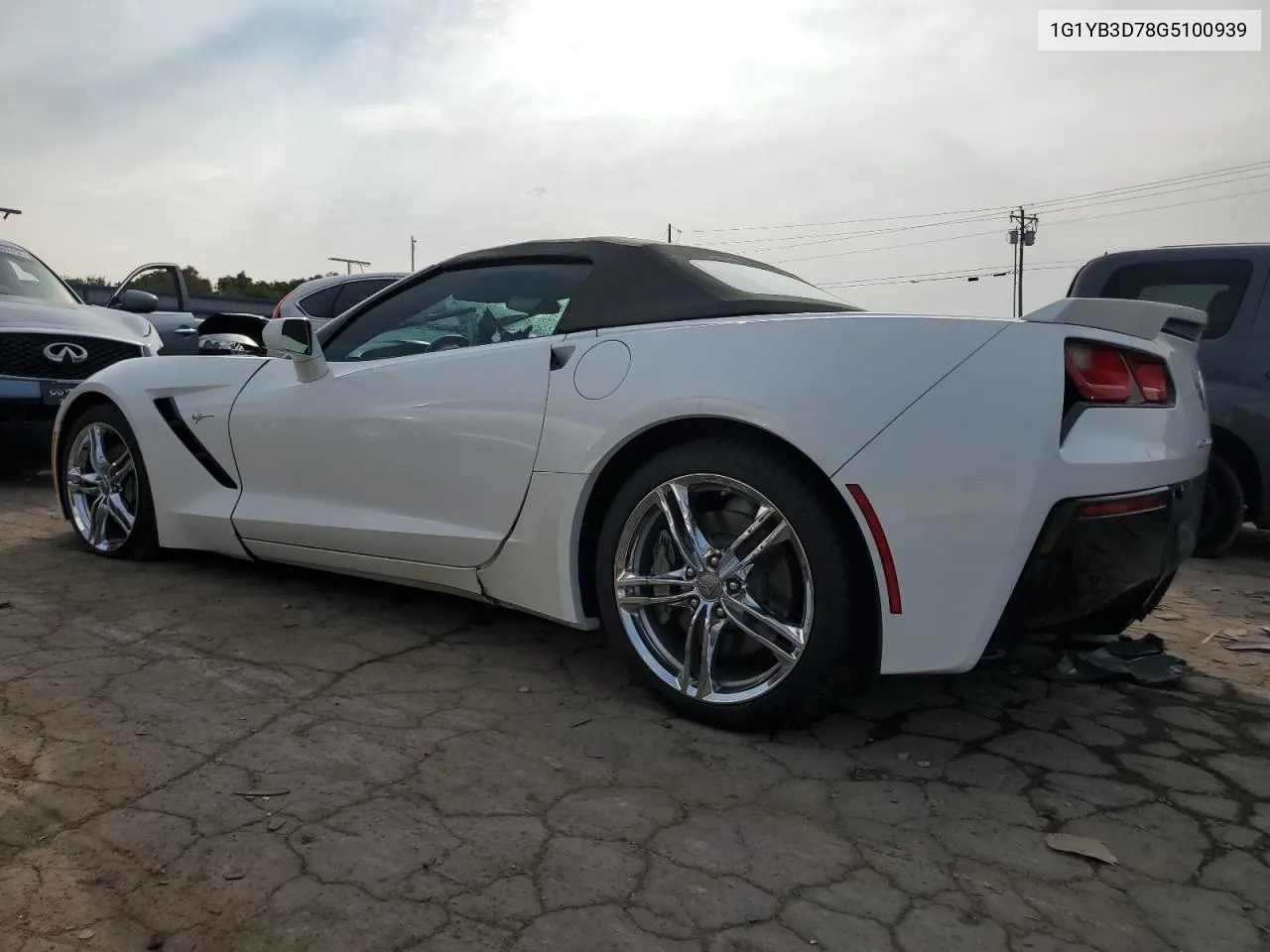 1G1YB3D78G5100939 2016 Chevrolet Corvette Stingray 1Lt