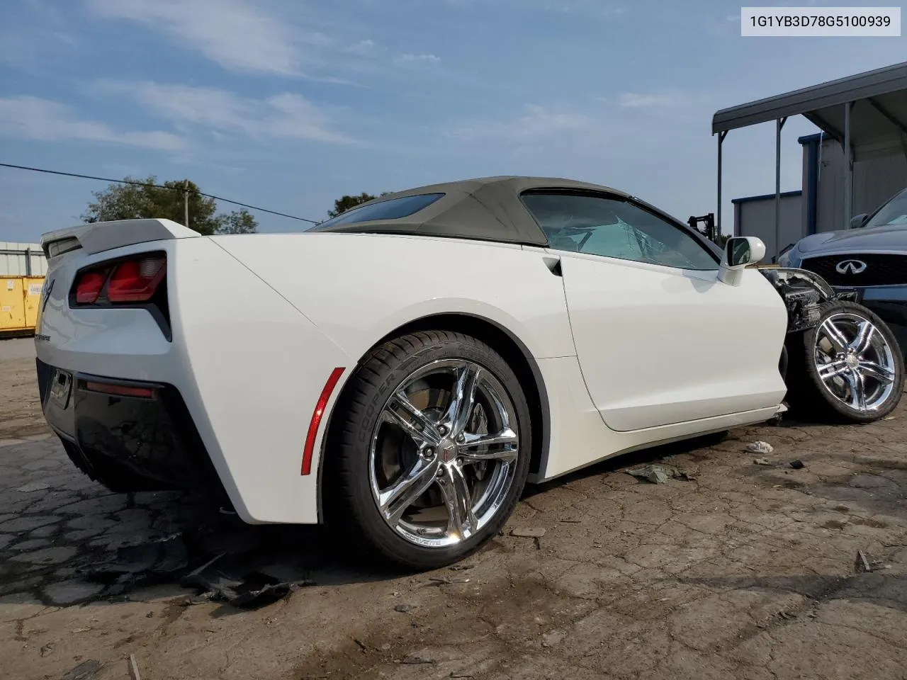 1G1YB3D78G5100939 2016 Chevrolet Corvette Stingray 1Lt