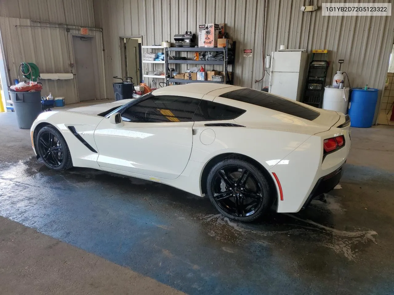 2016 Chevrolet Corvette Stingray 1Lt VIN: 1G1YB2D72G5123322 Lot: 71642424