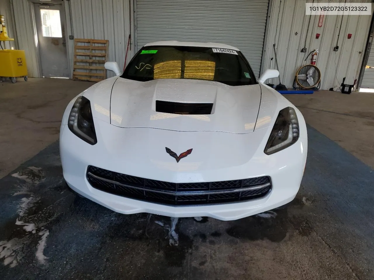 2016 Chevrolet Corvette Stingray 1Lt VIN: 1G1YB2D72G5123322 Lot: 71642424