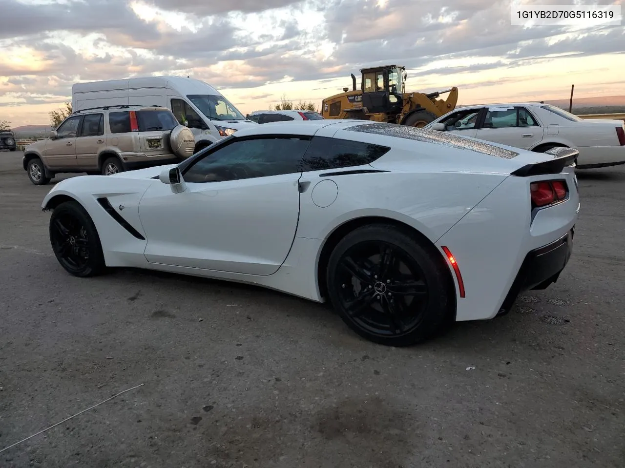 2016 Chevrolet Corvette Stingray 1Lt VIN: 1G1YB2D70G5116319 Lot: 71845604