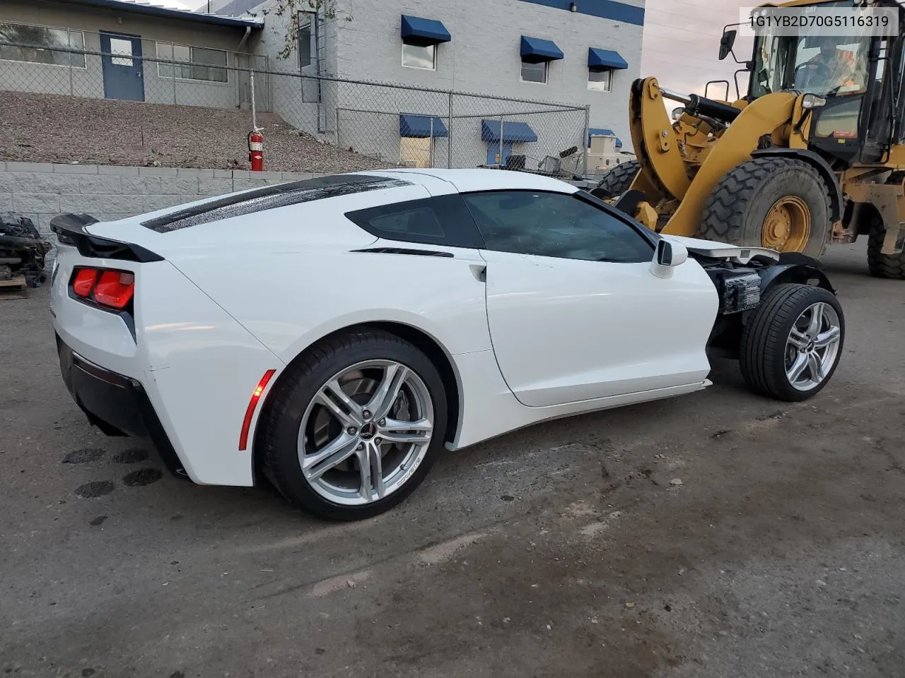 1G1YB2D70G5116319 2016 Chevrolet Corvette Stingray 1Lt