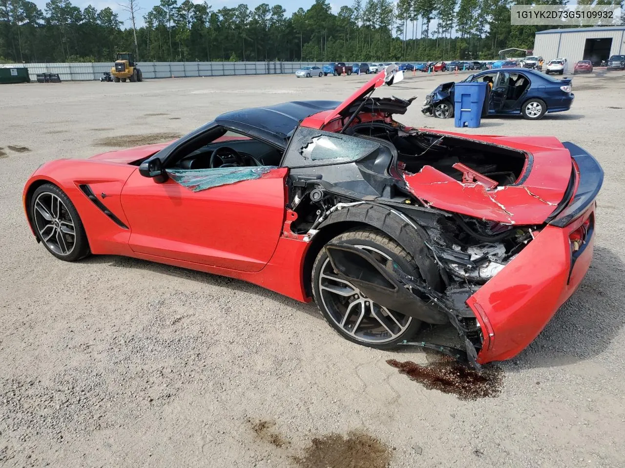 2016 Chevrolet Corvette Stingray Z51 2Lt VIN: 1G1YK2D73G5109932 Lot: 71934494