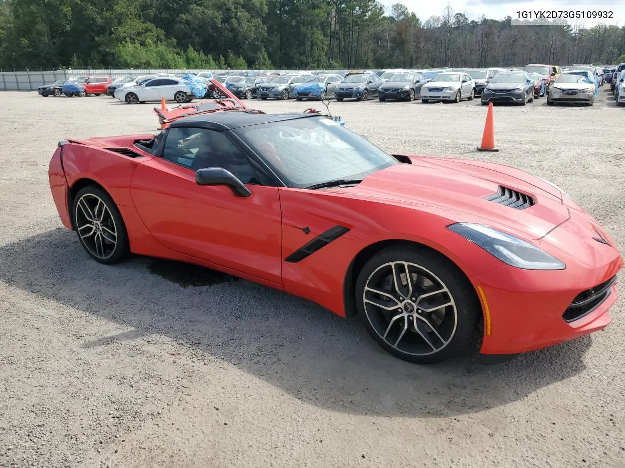 2016 Chevrolet Corvette Stingray Z51 2Lt VIN: 1G1YK2D73G5109932 Lot: 71934494