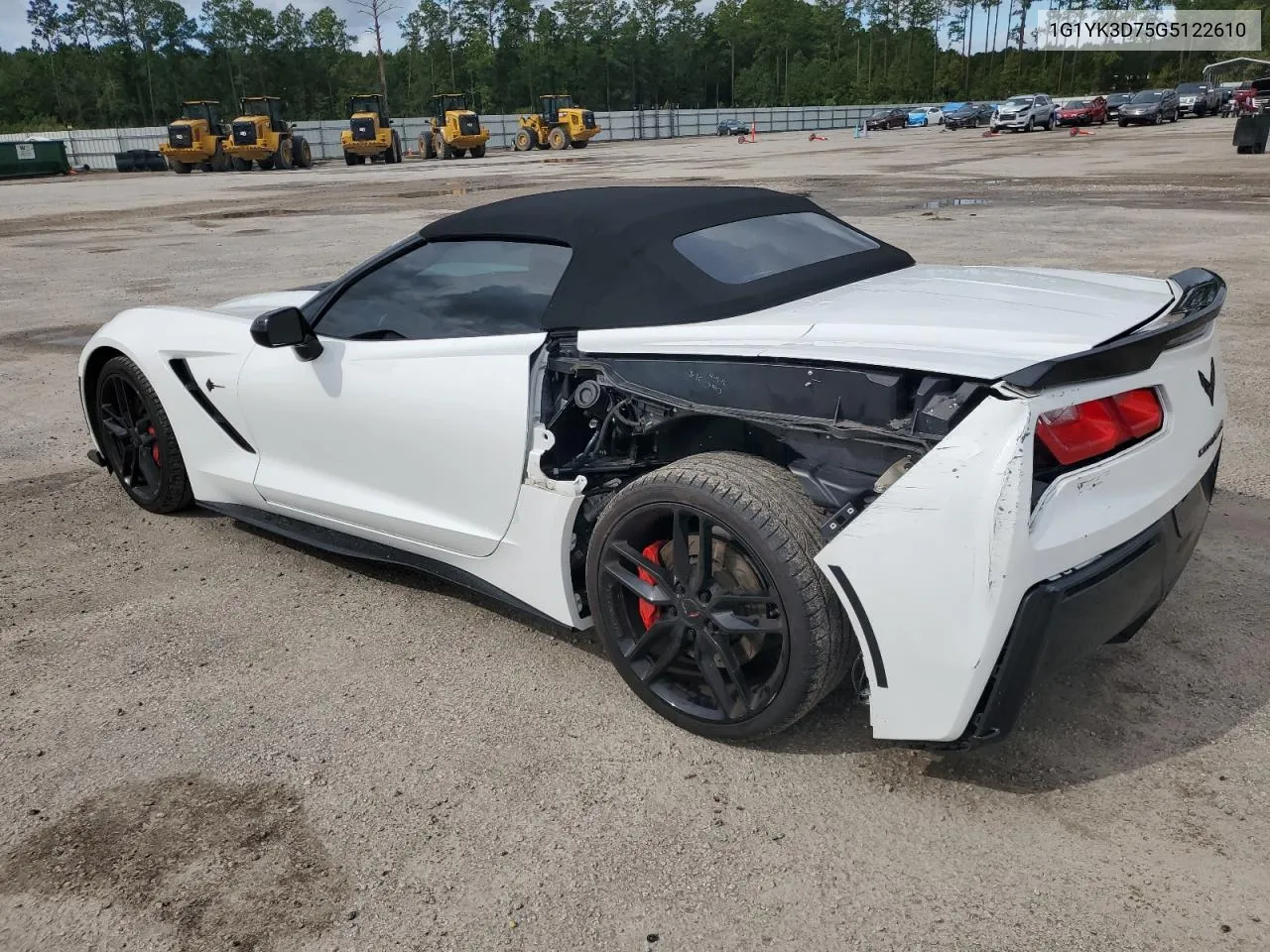 2016 Chevrolet Corvette Stingray Z51 2Lt VIN: 1G1YK3D75G5122610 Lot: 72325114