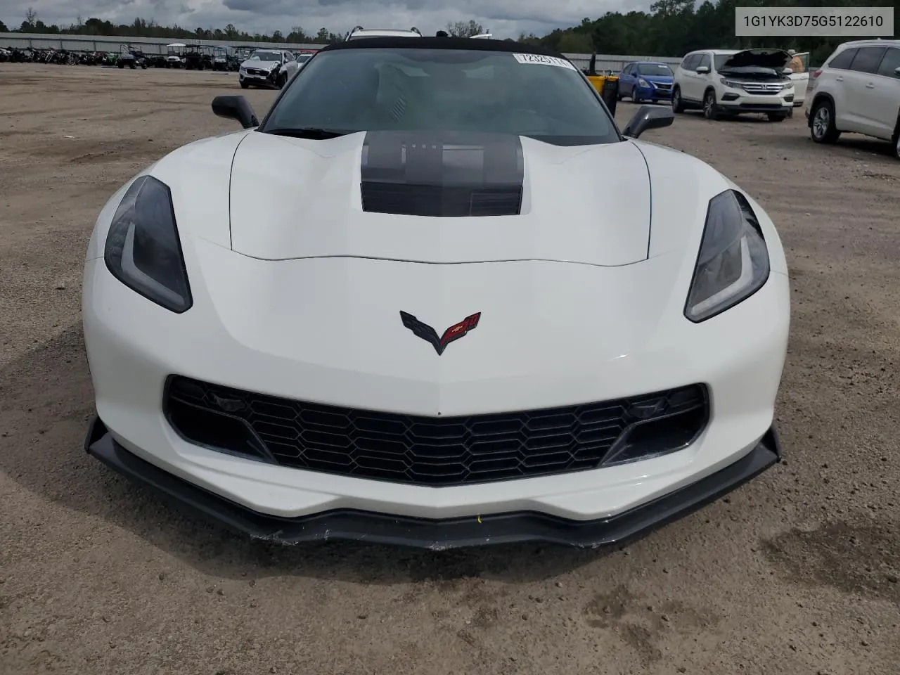 2016 Chevrolet Corvette Stingray Z51 2Lt VIN: 1G1YK3D75G5122610 Lot: 72325114