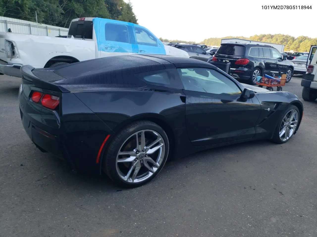 2016 Chevrolet Corvette Stingray Z51 3Lt VIN: 1G1YM2D78G5118944 Lot: 72381884