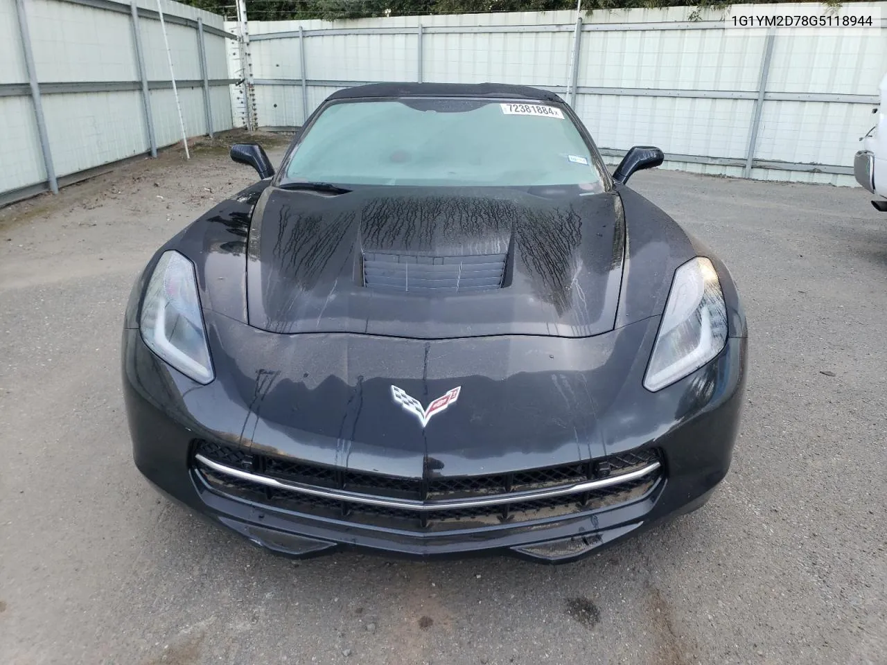 2016 Chevrolet Corvette Stingray Z51 3Lt VIN: 1G1YM2D78G5118944 Lot: 72381884