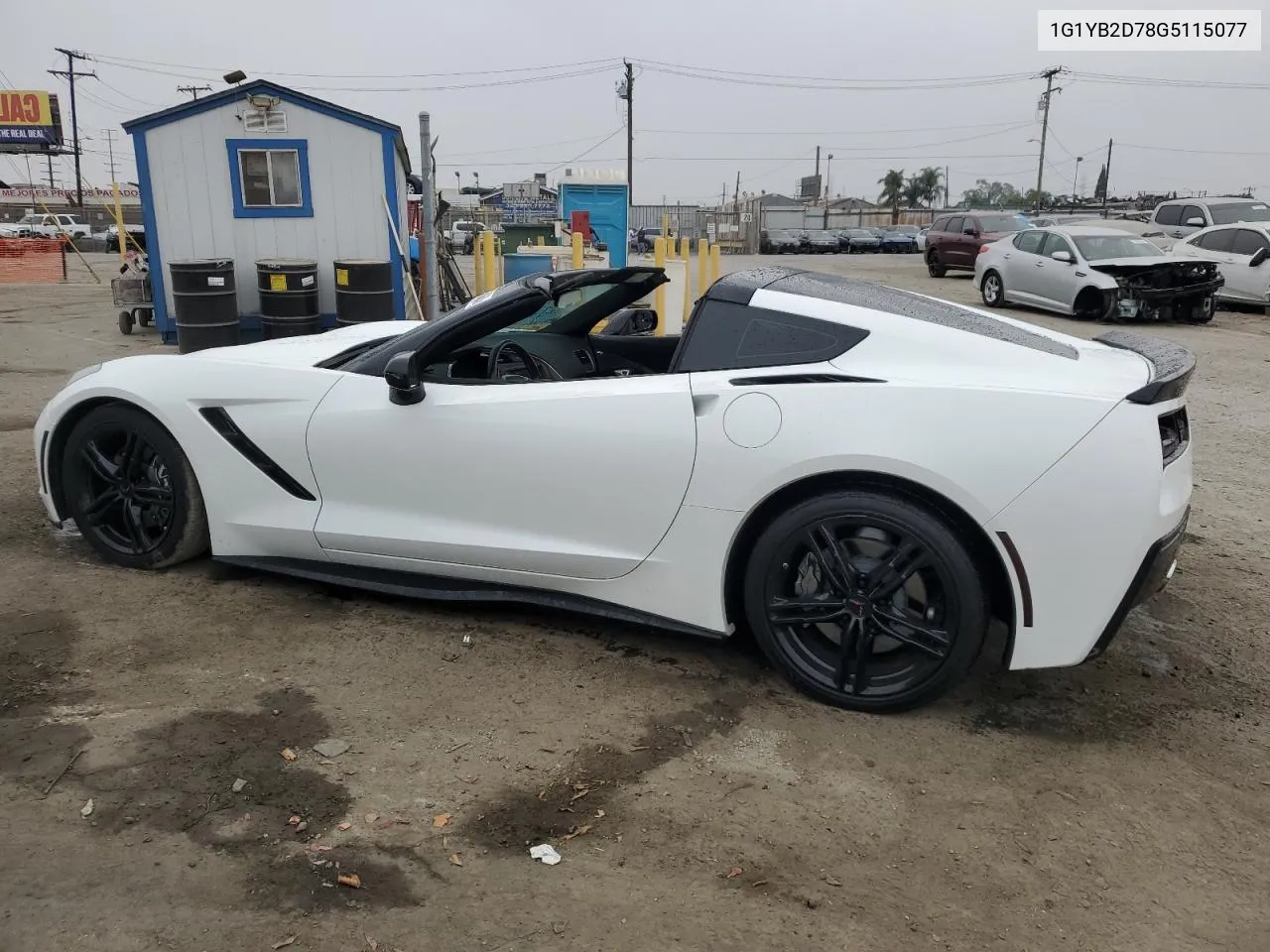 2016 Chevrolet Corvette Stingray 1Lt VIN: 1G1YB2D78G5115077 Lot: 73226464