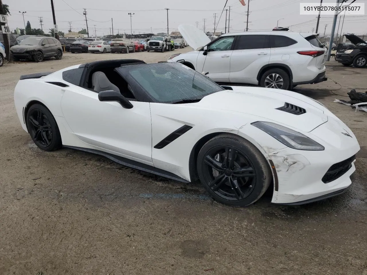 2016 Chevrolet Corvette Stingray 1Lt VIN: 1G1YB2D78G5115077 Lot: 73226464