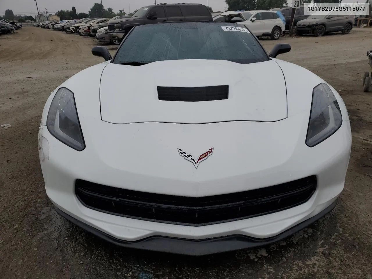 2016 Chevrolet Corvette Stingray 1Lt VIN: 1G1YB2D78G5115077 Lot: 73226464