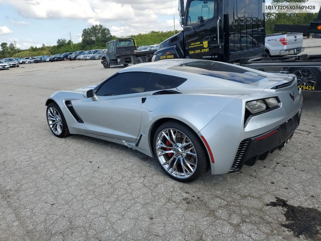 2016 Chevrolet Corvette Z06 3Lz VIN: 1G1YT2D6XG5609428 Lot: 73234884