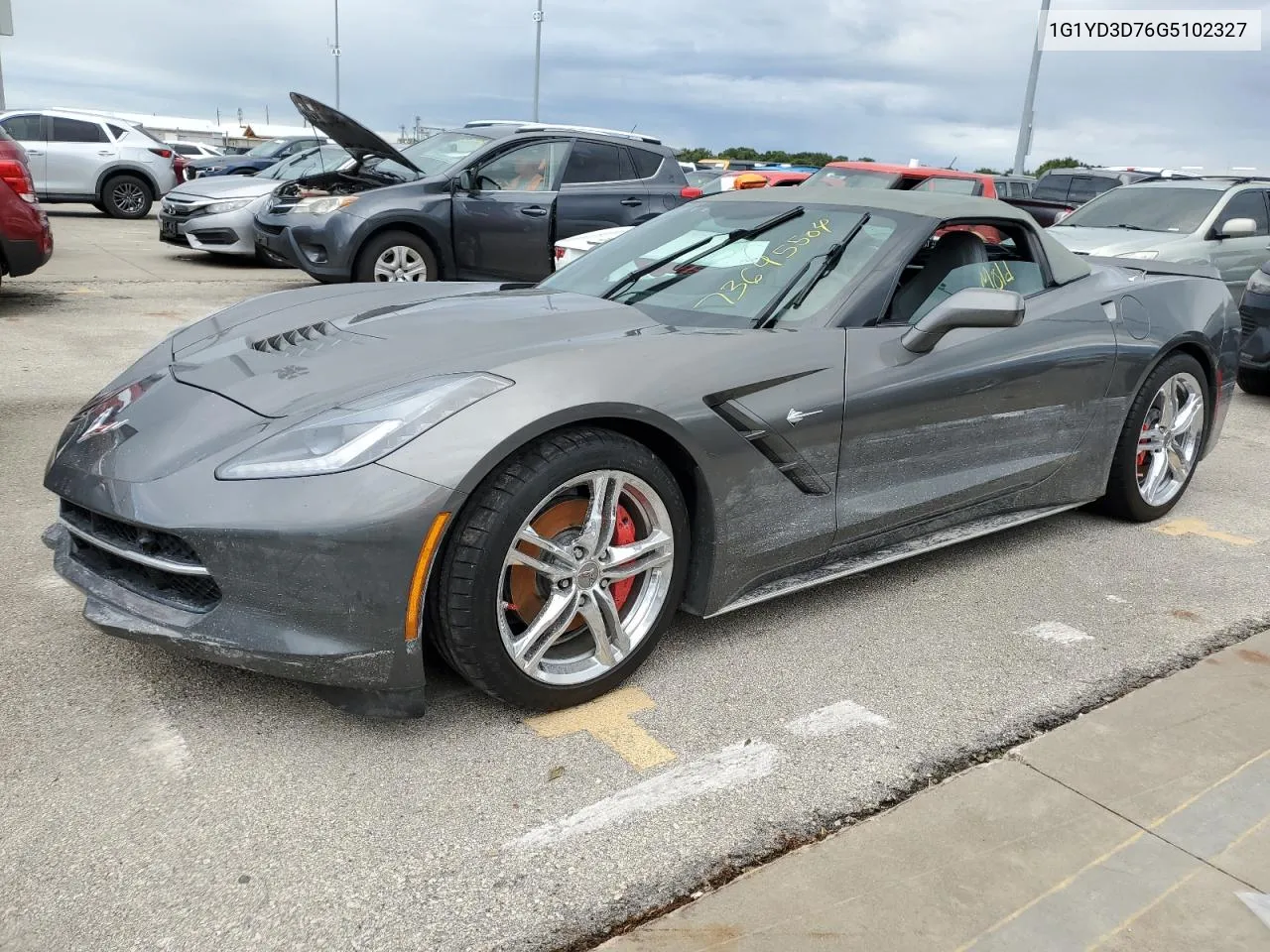 2016 Chevrolet Corvette Stingray 2Lt VIN: 1G1YD3D76G5102327 Lot: 73645504