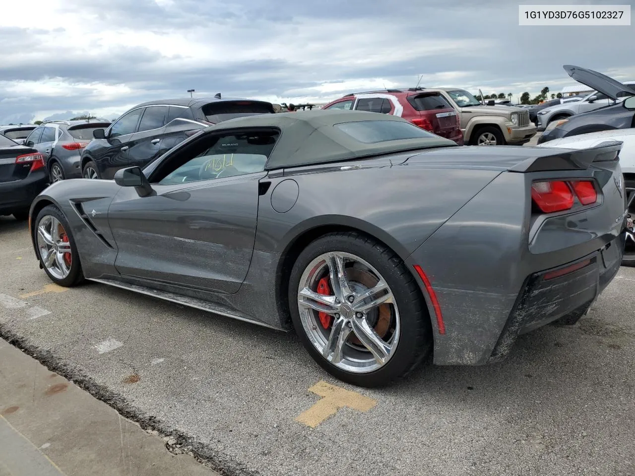 2016 Chevrolet Corvette Stingray 2Lt VIN: 1G1YD3D76G5102327 Lot: 73645504