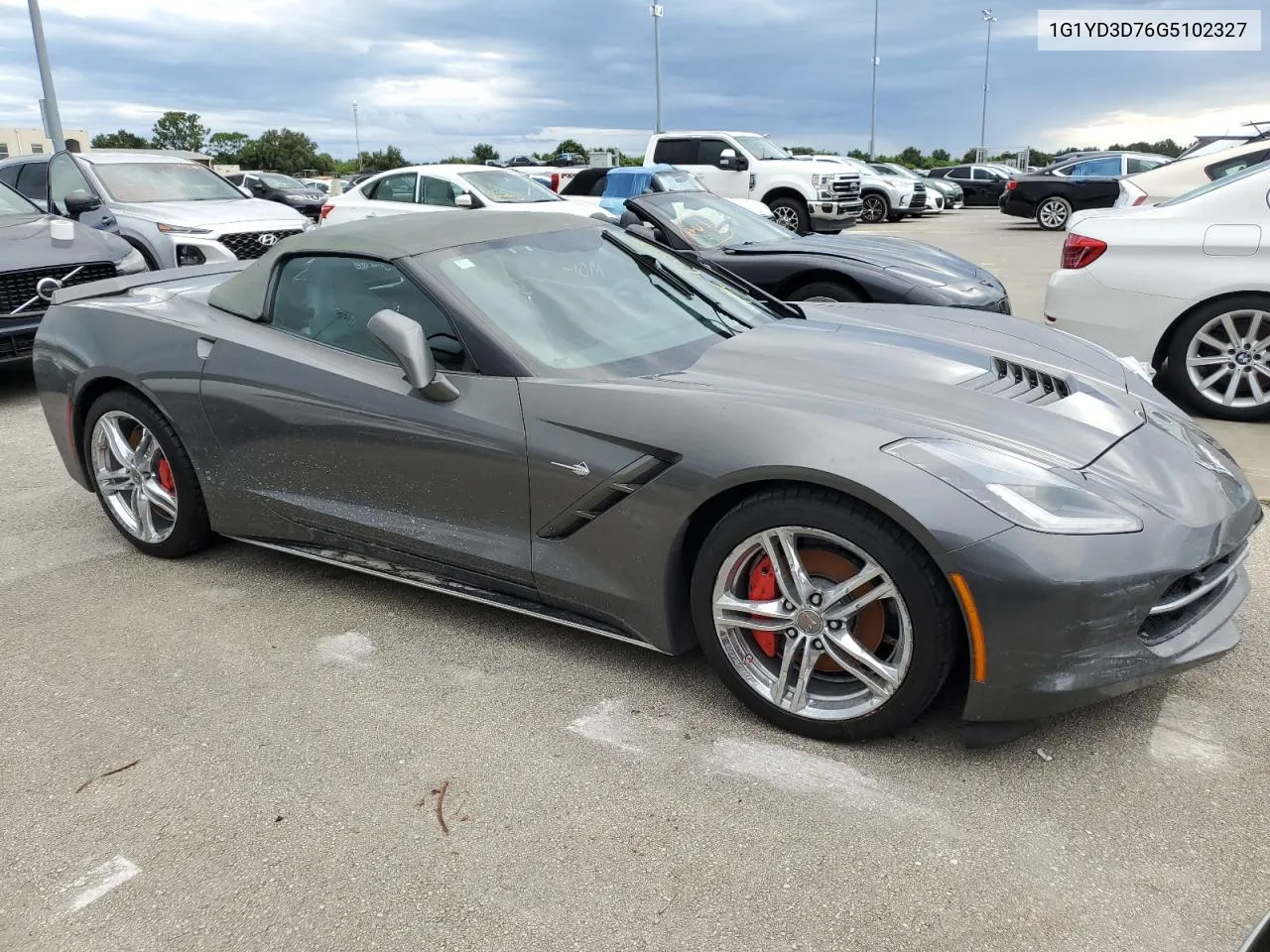 2016 Chevrolet Corvette Stingray 2Lt VIN: 1G1YD3D76G5102327 Lot: 73645504