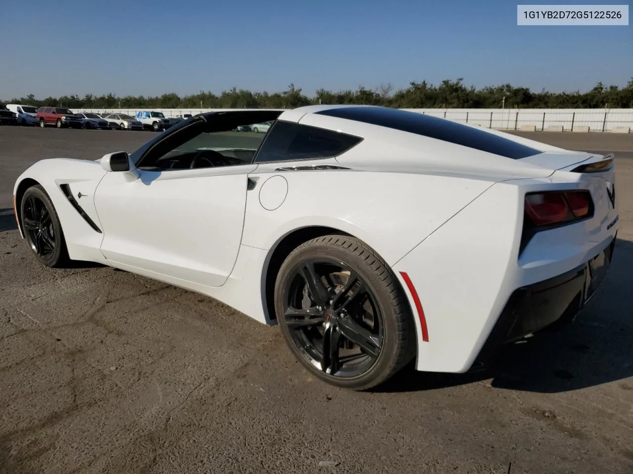 2016 Chevrolet Corvette Stingray 1Lt VIN: 1G1YB2D72G5122526 Lot: 73712584