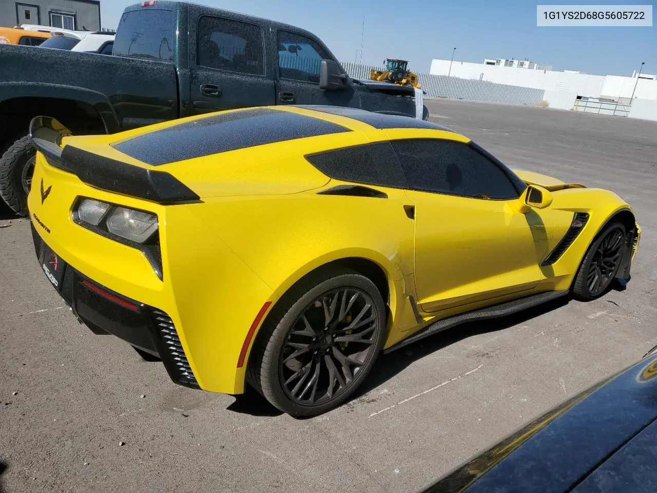 2016 Chevrolet Corvette Z06 2Lz VIN: 1G1YS2D68G5605722 Lot: 73758814