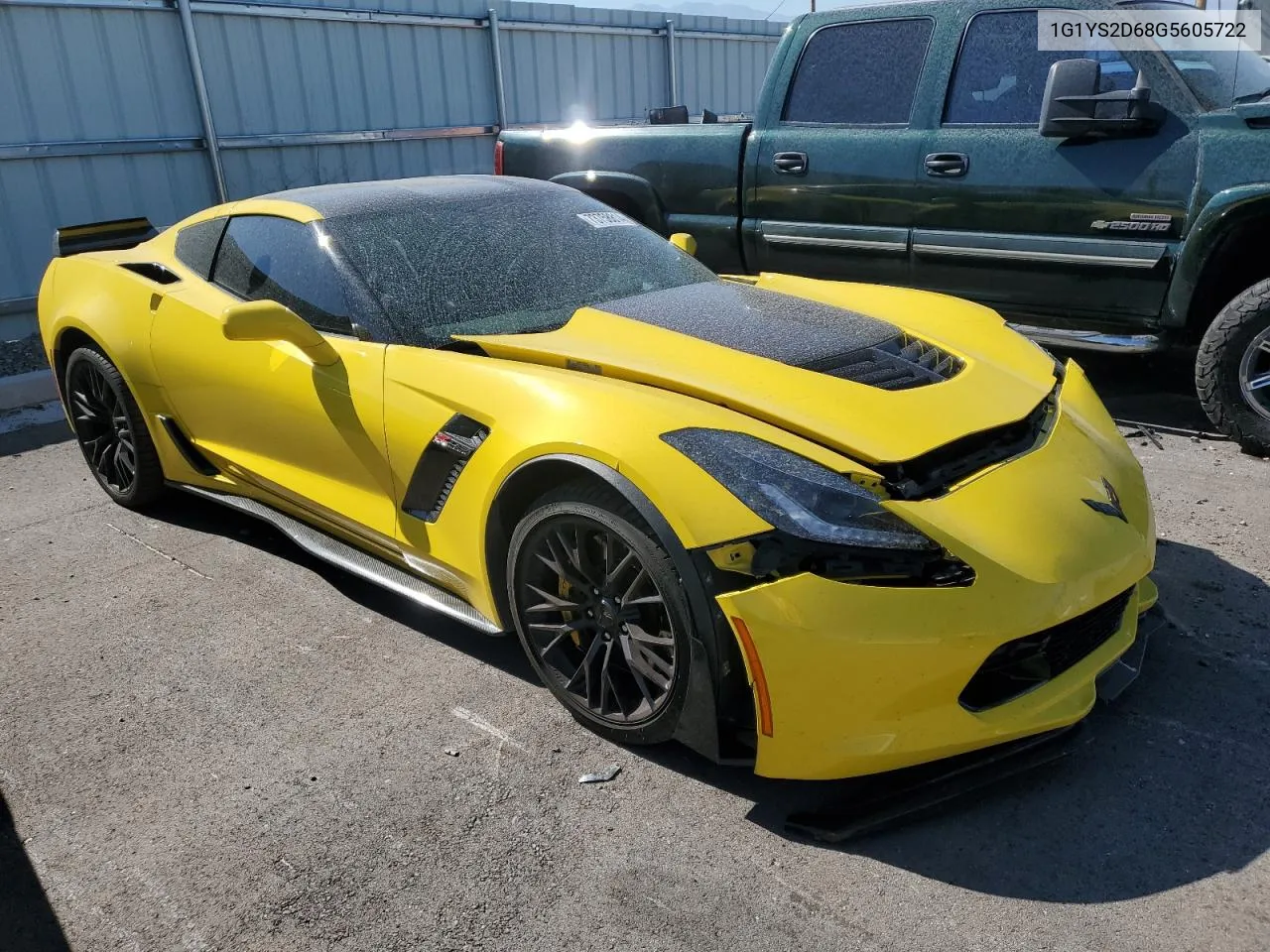 2016 Chevrolet Corvette Z06 2Lz VIN: 1G1YS2D68G5605722 Lot: 73758814