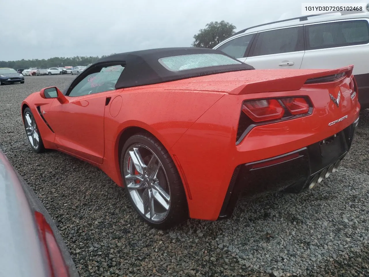 2016 Chevrolet Corvette Stingray 2Lt VIN: 1G1YD3D72G5102468 Lot: 74016444