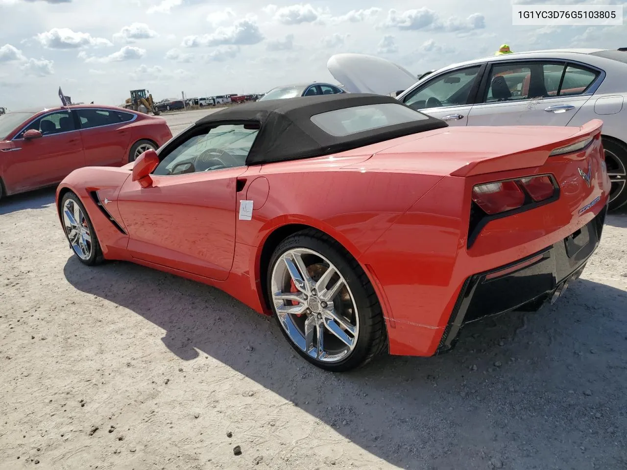 2016 Chevrolet Corvette Stingray 2Lt VIN: 1G1YC3D76G5103805 Lot: 74083264