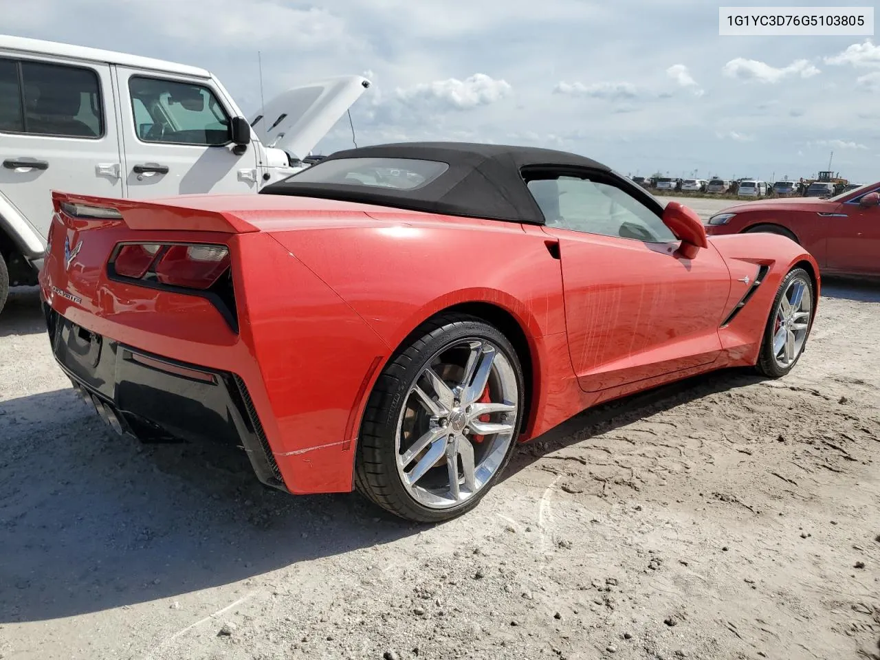 2016 Chevrolet Corvette Stingray 2Lt VIN: 1G1YC3D76G5103805 Lot: 74083264