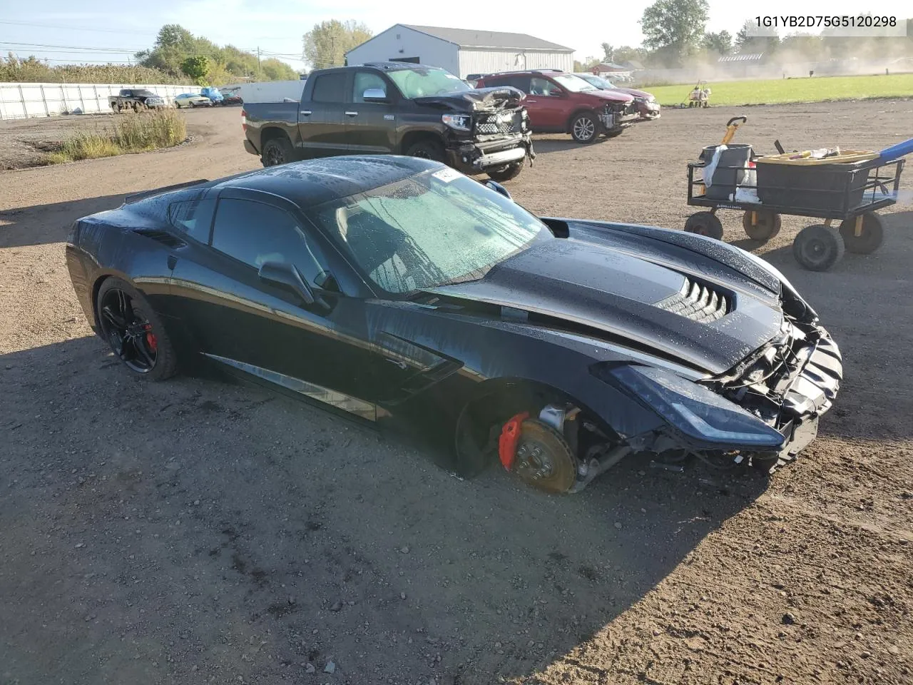 2016 Chevrolet Corvette Stingray 1Lt VIN: 1G1YB2D75G5120298 Lot: 74087164