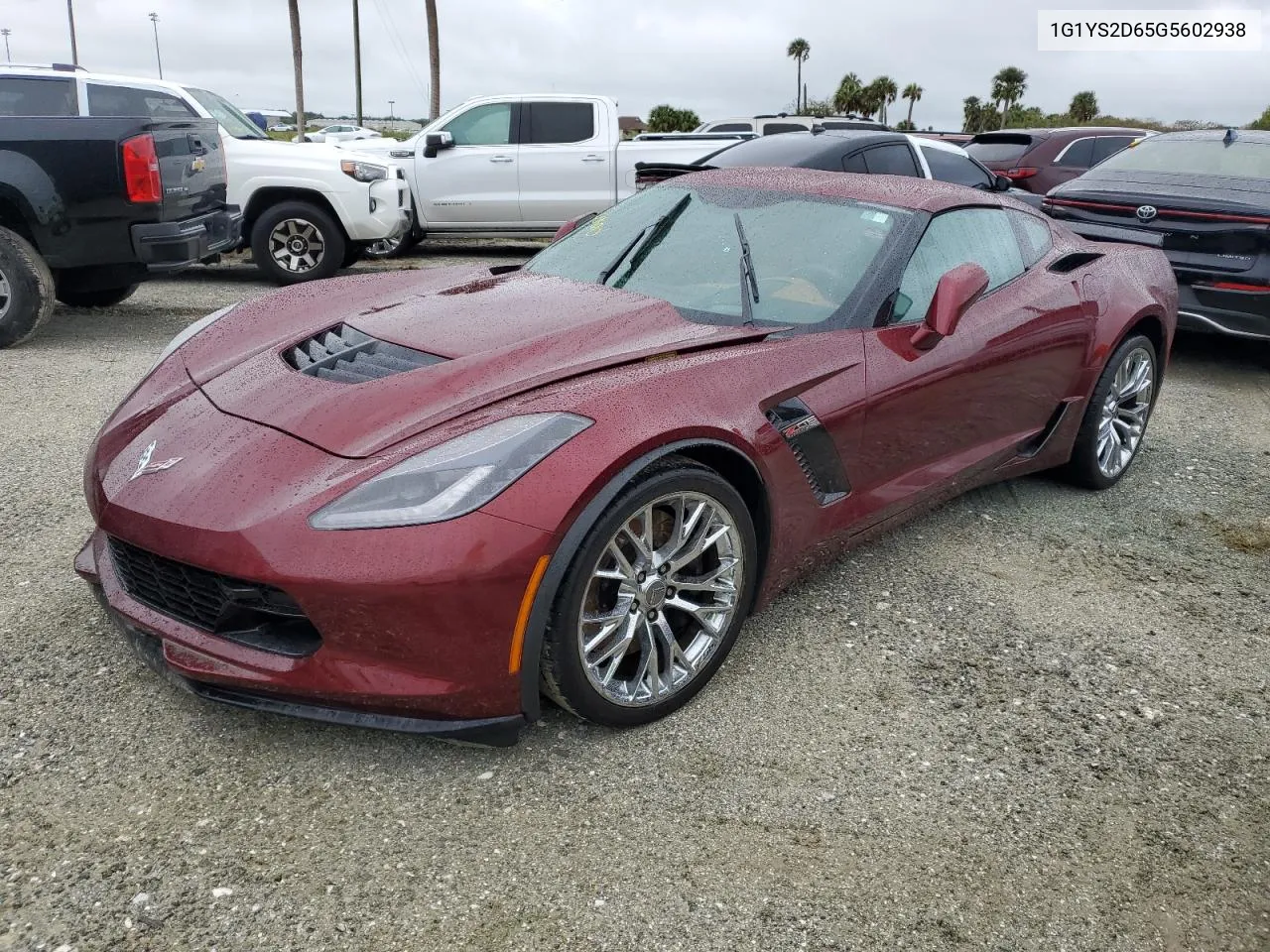 2016 Chevrolet Corvette Z06 2Lz VIN: 1G1YS2D65G5602938 Lot: 74277744