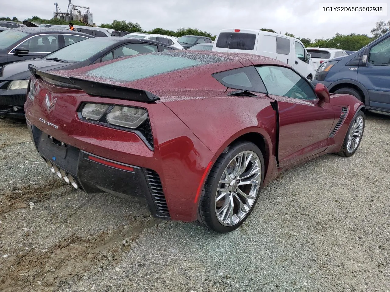 2016 Chevrolet Corvette Z06 2Lz VIN: 1G1YS2D65G5602938 Lot: 74277744