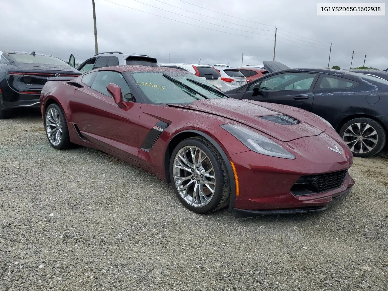 2016 Chevrolet Corvette Z06 2Lz VIN: 1G1YS2D65G5602938 Lot: 74277744