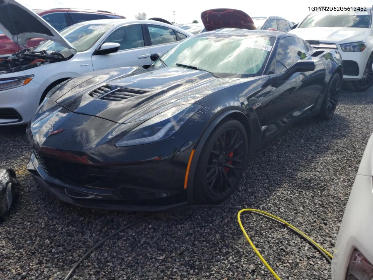 2016 Chevrolet Corvette Z06 1Lz VIN: 1G1YN2D62G5613452 Lot: 74328594