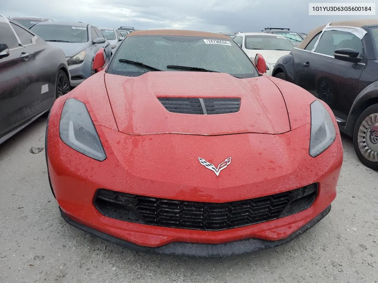 1G1YU3D63G5600184 2016 Chevrolet Corvette Z06 3Lz