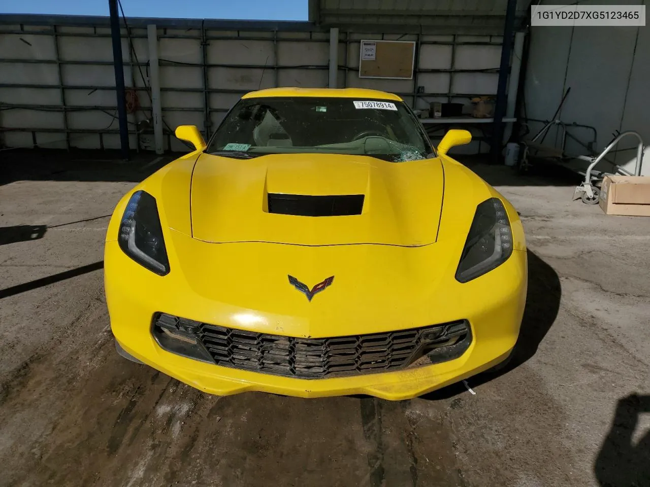 1G1YD2D7XG5123465 2016 Chevrolet Corvette Stingray 2Lt