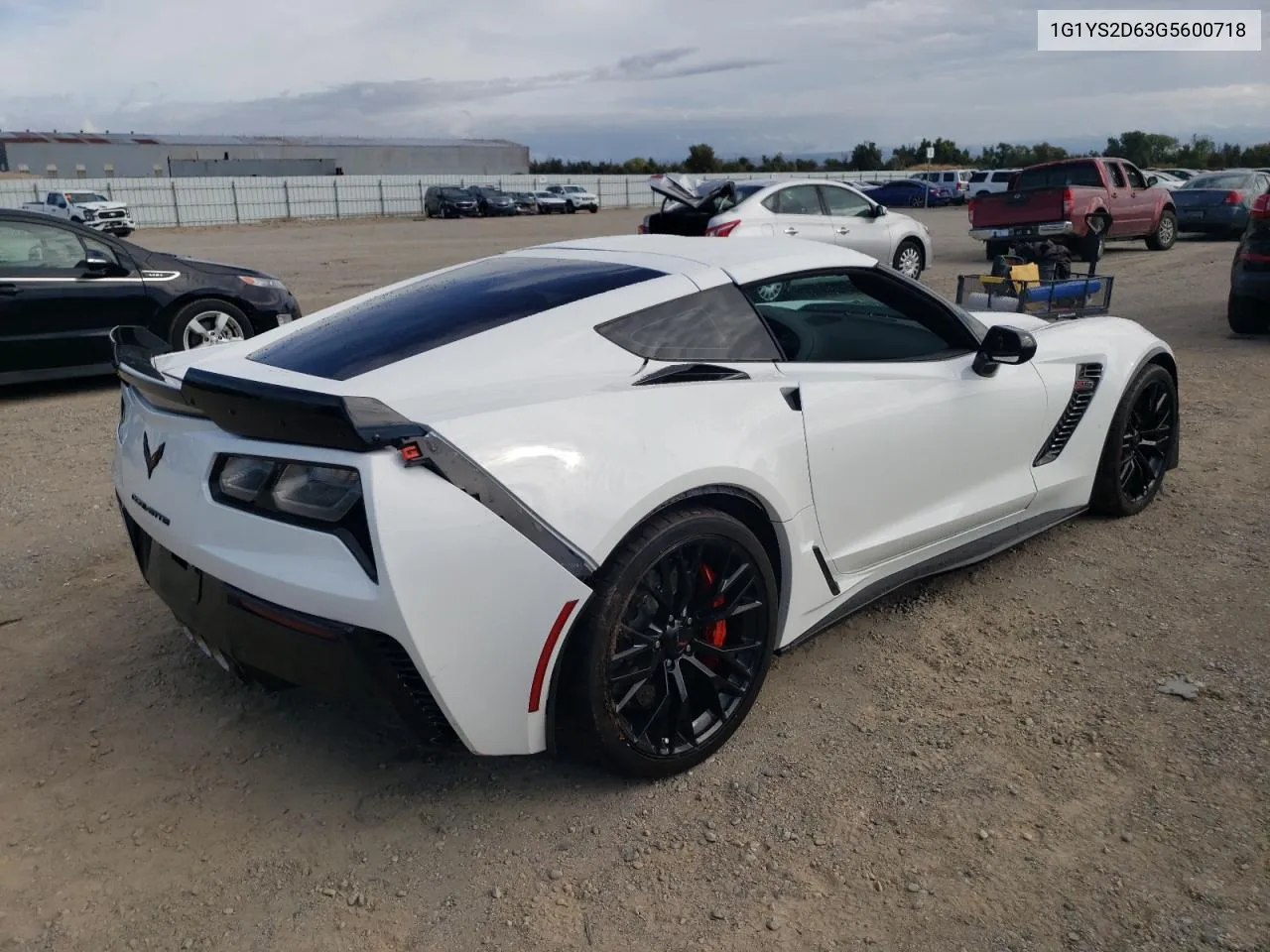 2016 Chevrolet Corvette Z06 2Lz VIN: 1G1YS2D63G5600718 Lot: 76075824