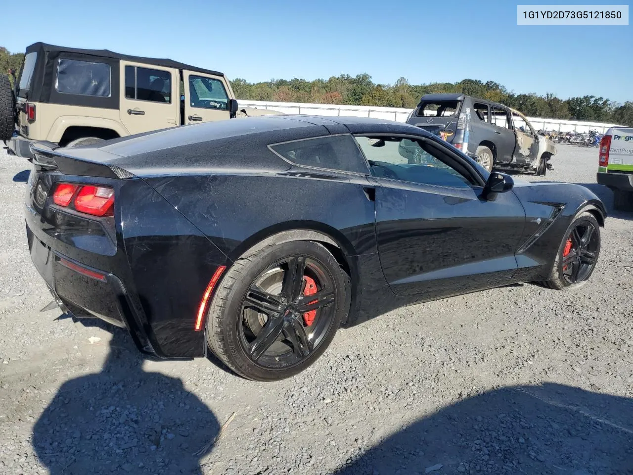 2016 Chevrolet Corvette Stingray 2Lt VIN: 1G1YD2D73G5121850 Lot: 76275944