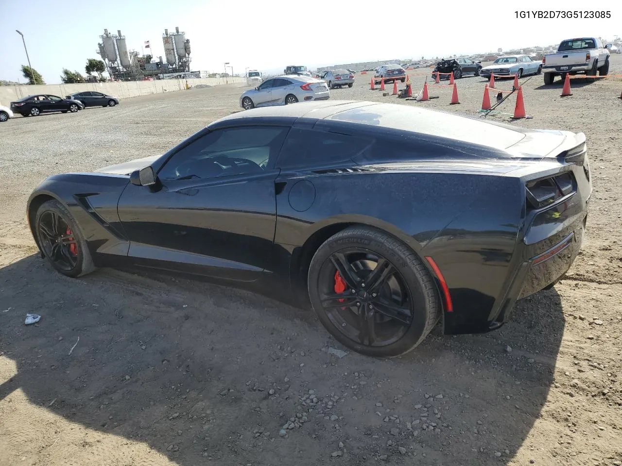 2016 Chevrolet Corvette Stingray 1Lt VIN: 1G1YB2D73G5123085 Lot: 76574104