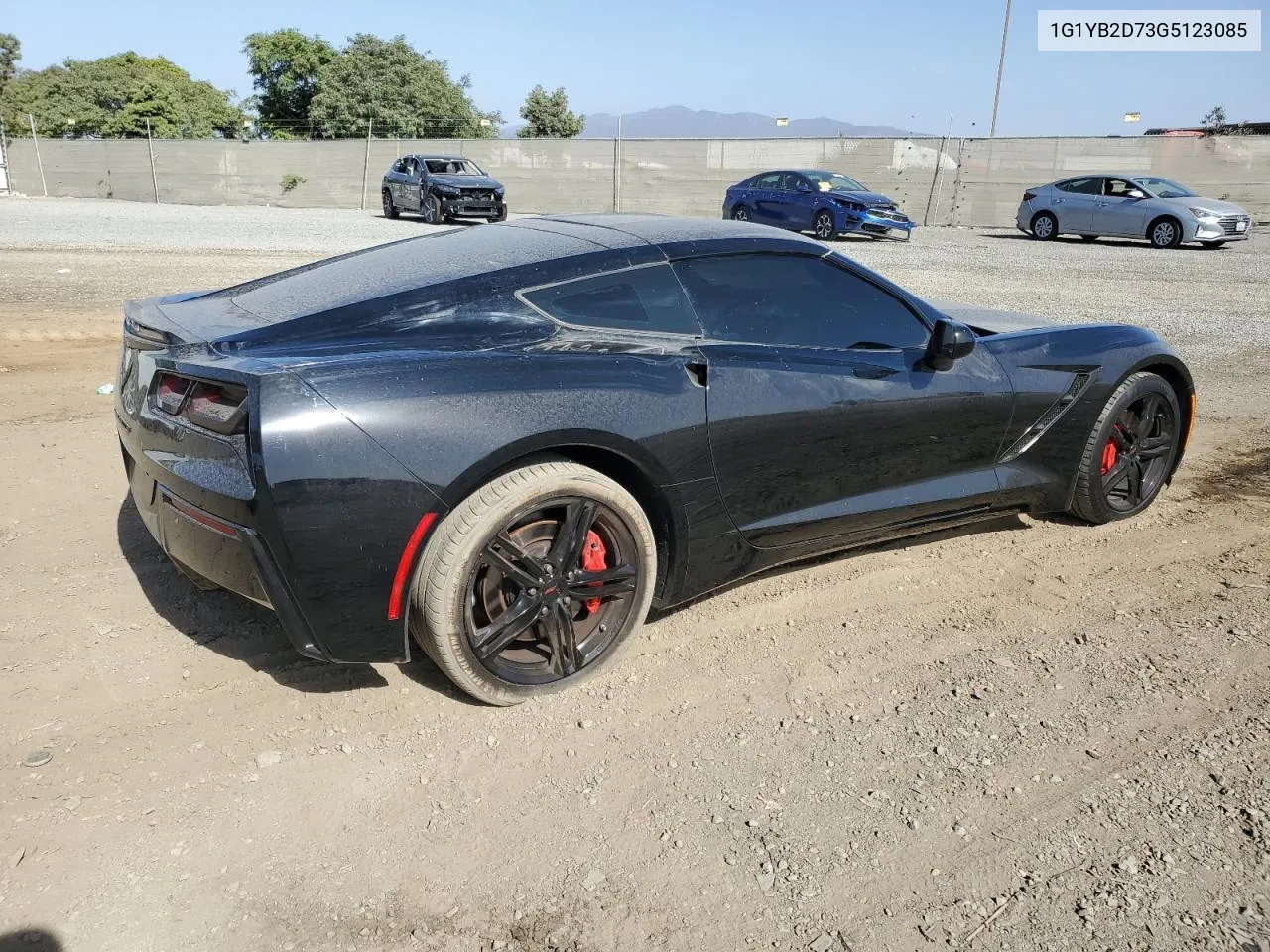 2016 Chevrolet Corvette Stingray 1Lt VIN: 1G1YB2D73G5123085 Lot: 76574104