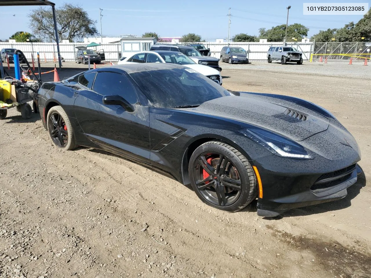 2016 Chevrolet Corvette Stingray 1Lt VIN: 1G1YB2D73G5123085 Lot: 76574104