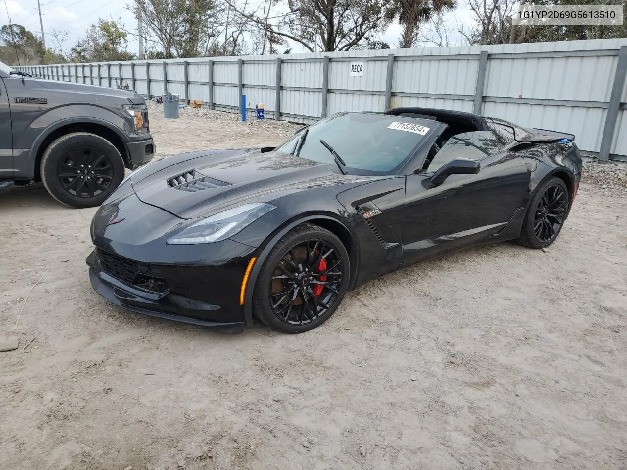 2016 Chevrolet Corvette Z06 1Lz VIN: 1G1YP2D69G5613510 Lot: 77152654