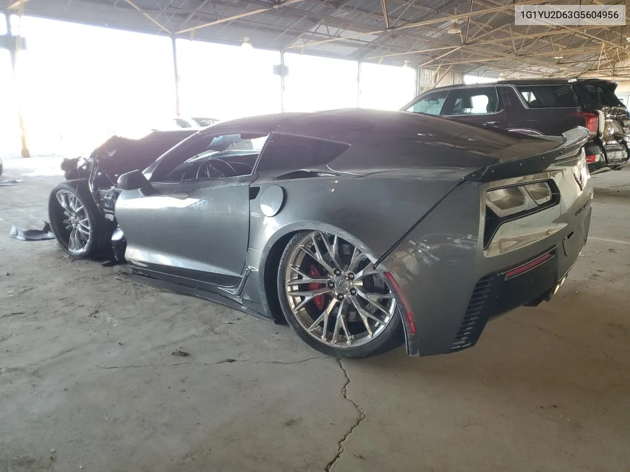 2016 Chevrolet Corvette Z06 3Lz VIN: 1G1YU2D63G5604956 Lot: 77222634