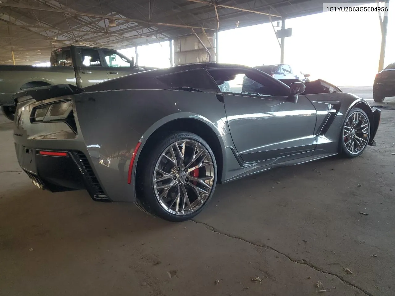 2016 Chevrolet Corvette Z06 3Lz VIN: 1G1YU2D63G5604956 Lot: 77222634