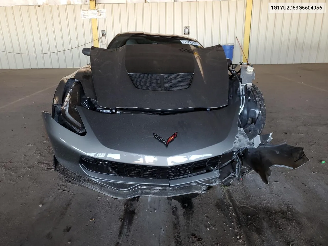 2016 Chevrolet Corvette Z06 3Lz VIN: 1G1YU2D63G5604956 Lot: 77222634