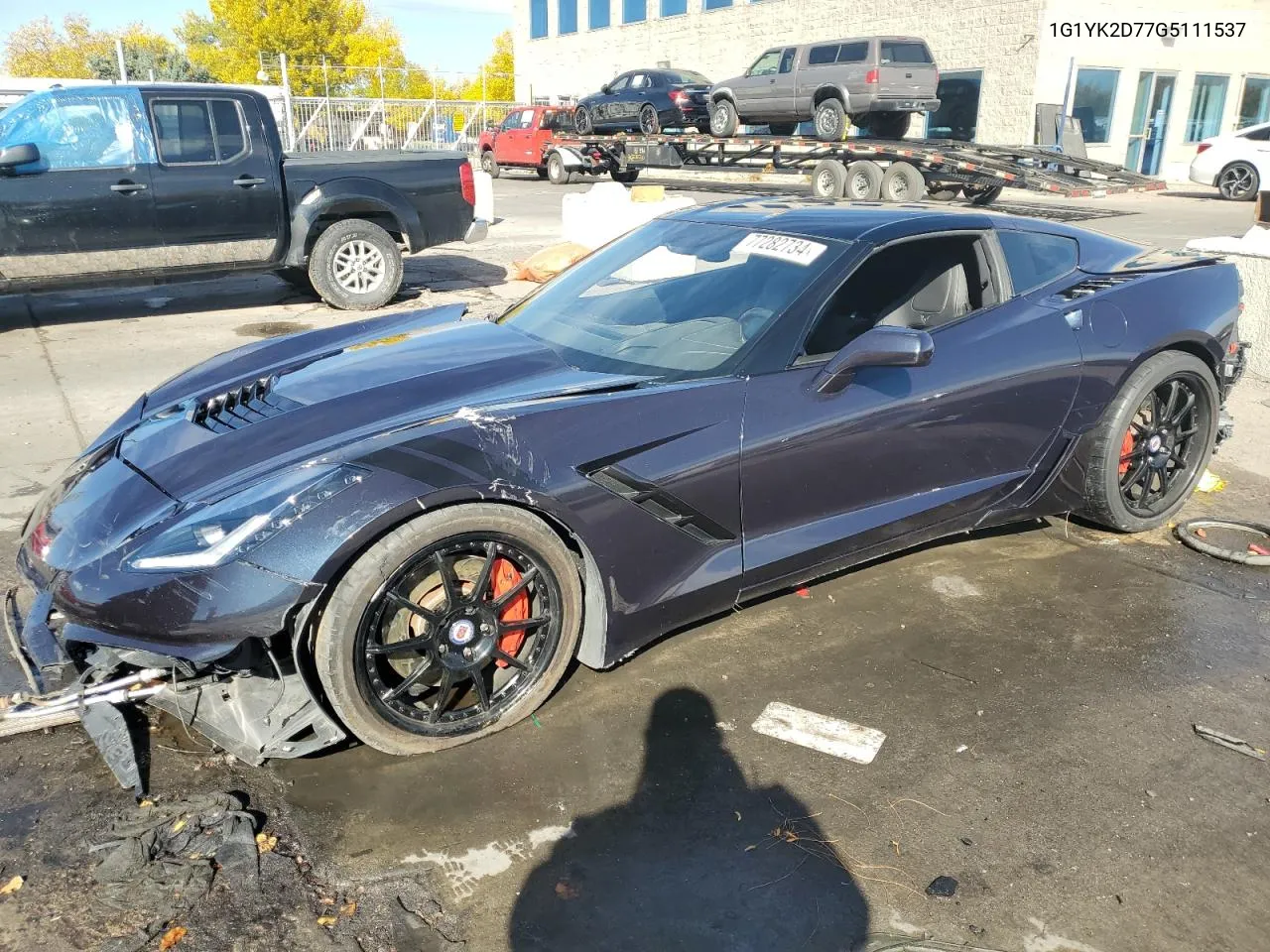 2016 Chevrolet Corvette Stingray Z51 2Lt VIN: 1G1YK2D77G5111537 Lot: 77282734