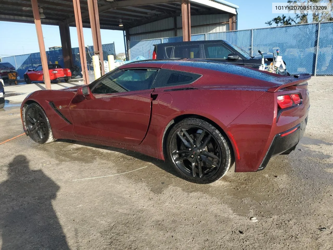 2016 Chevrolet Corvette Stingray Z51 2Lt VIN: 1G1YK2D70G5113209 Lot: 77394814