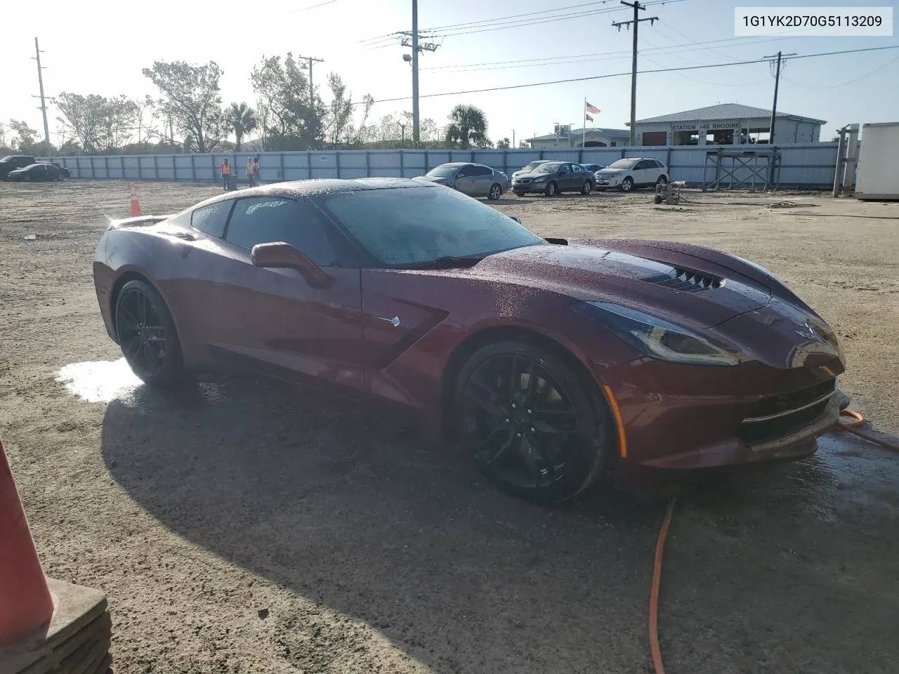 1G1YK2D70G5113209 2016 Chevrolet Corvette Stingray Z51 2Lt