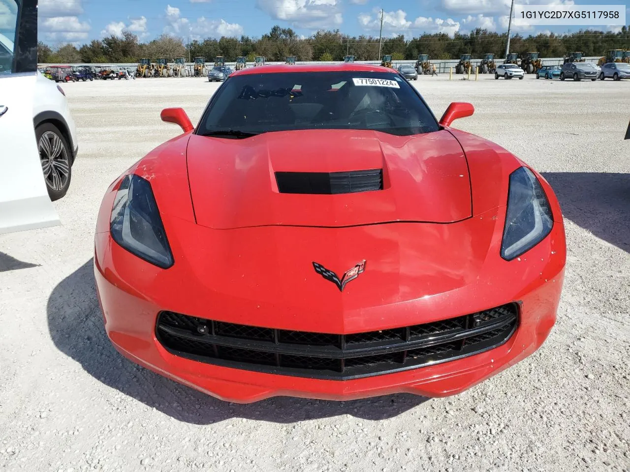 2016 Chevrolet Corvette Stingray 2Lt VIN: 1G1YC2D7XG5117958 Lot: 77501224